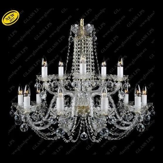 Lustra 15 brate cristal Bohemia L11 007/15/4