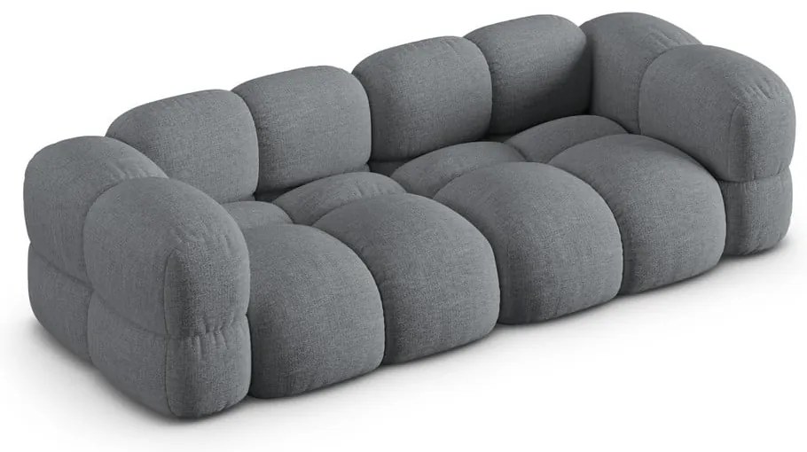 Canapea gri 250 cm Loretto – Cosmopolitan Design