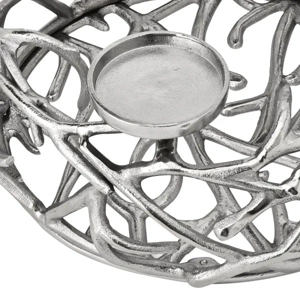 Sfeșnic Eglo 422056 OROQUIETA 13,5x35 cm argintiu