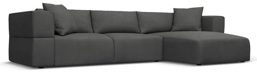 Colțar gri închis (cu colț pe partea dreaptă) Esther – Milo Casa