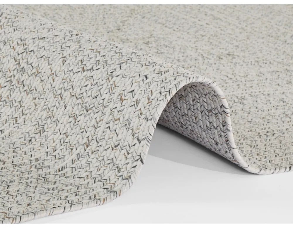 Covor alb/bej de exterior 150x80 cm - NORTHRUGS