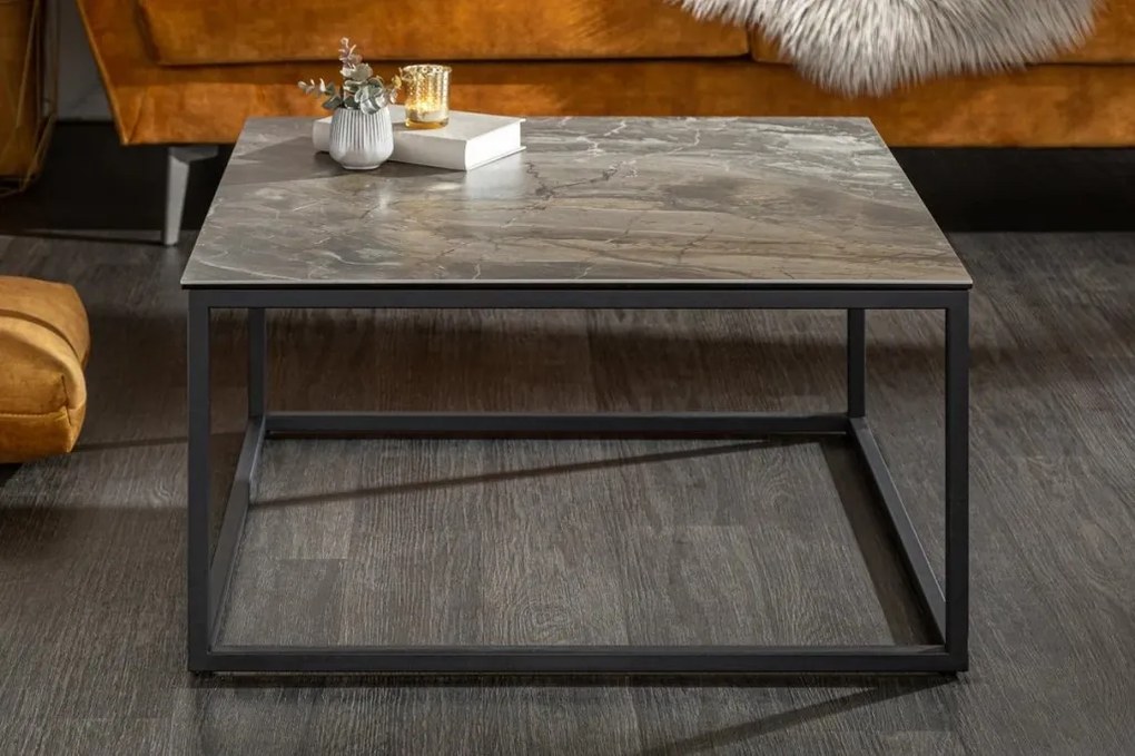 Masuta moderna, Ceramica, Taupe, SYMBIOSE 75cm A-6540670 VC