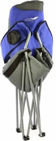Set 2x scaun de camping pliant Divero Deluxe