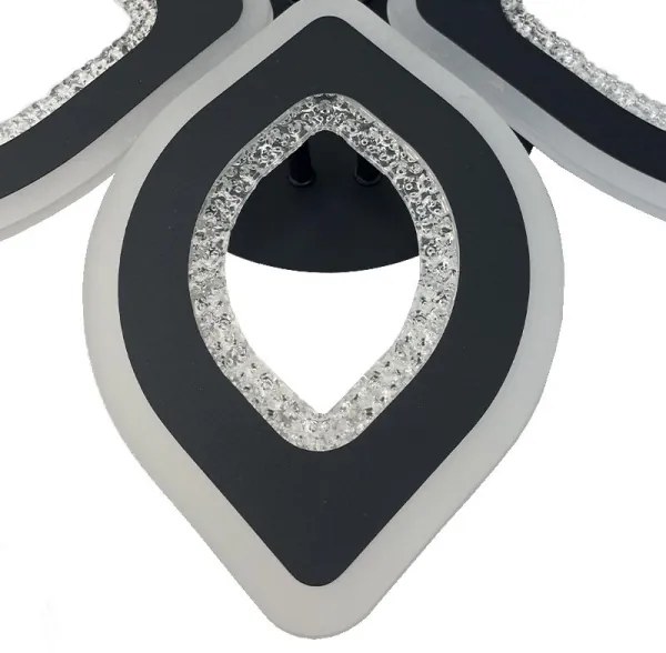 Lustră LED dimabilă aplicată LED/95W/230V 3000-6500K + telecomandă