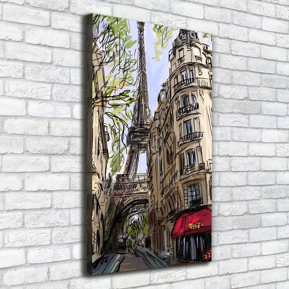 Tablou pe pânză canvas Turnul Eiffel din Paris