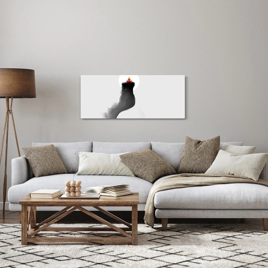 Tablou - Meditație în vârf (120x50 cm)
