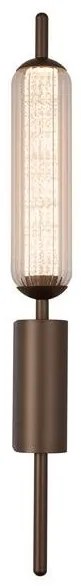 Aplica LED metal latte sticla decorativa Cattail