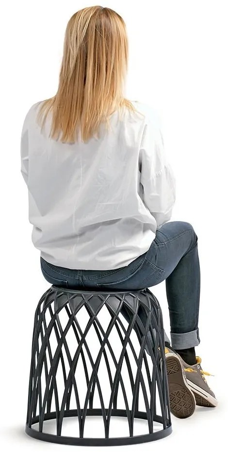 Coș universal, 55 l, antracit