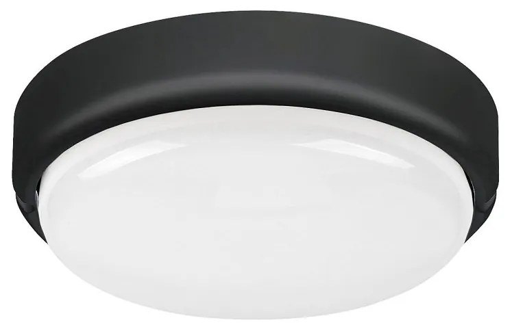 Plafoniera LED pentru iluminat exterior design modern IP54 Hort negru