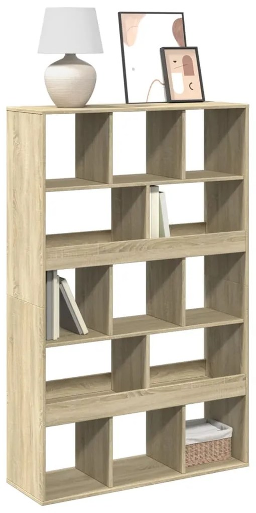 3309368 vidaXL Bibliotecă, stejar sonoma, 100x33x156,5 cm, lemn prelucrat