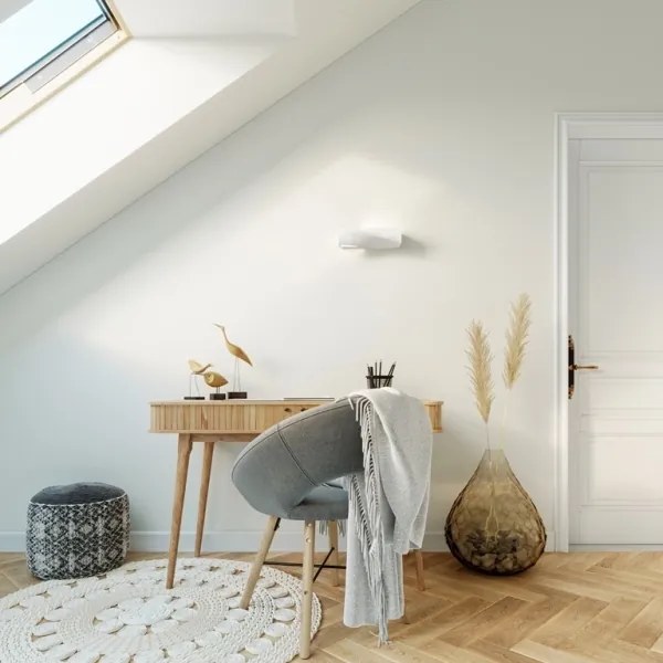 Aplică perete SIGMA MINI 1xE27/60W/230V alb