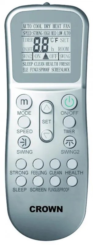 Aparat de aer conditionat inverter Crown CIT-18FO62AS, 18000 BTU, A++, Filtru de carbon si argint, Auto-curatare, Auto-dezghetare, Alb