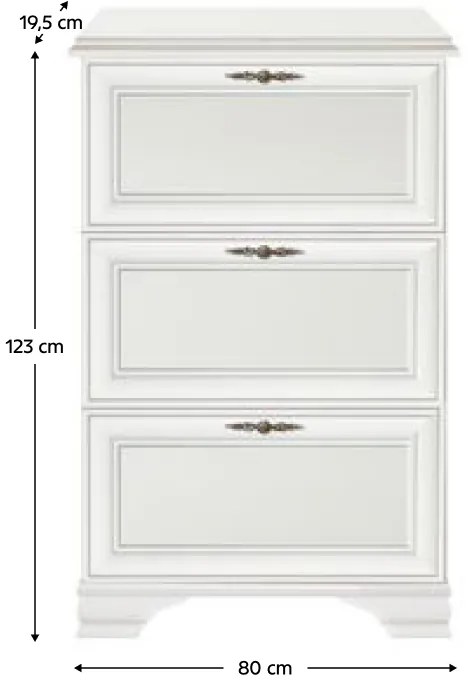 Botník KENTAK SFB3B, alb alpin