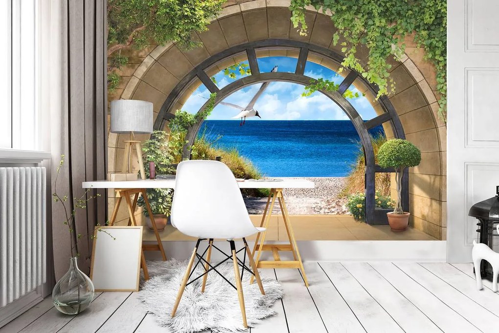 Fototapet - Privire spre mare (152,5x104 cm)