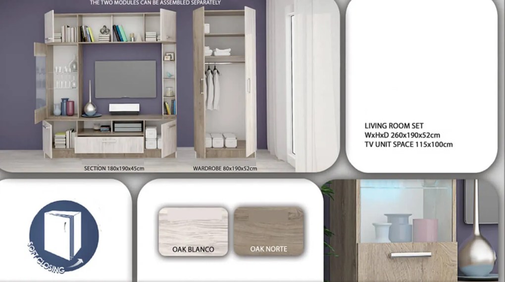 Living GLOBAL129 - blanco+norte