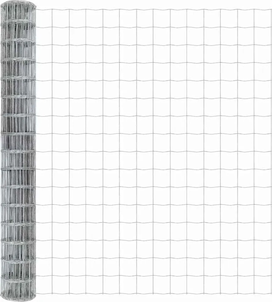 vidaXL Gard Euro 1,6 x 10 m Fier acoperit cu PVC