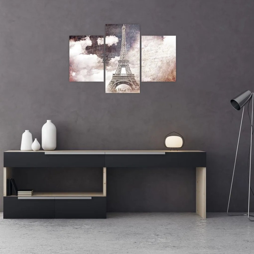 Tablou - Turnul Eiffel, Paris, Franța (90x60 cm)