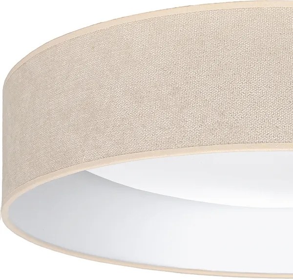 Brilagi-LED VELVET SM. VARI, lumină reglabilă 36W/230V 3000-6500K Ø 55 cm crem + telecomandă