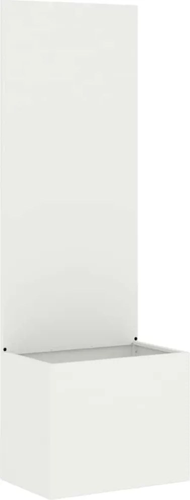 vidaXL Ecran de intimitate pentru grădină Alb 50 x 32 x 150 cm