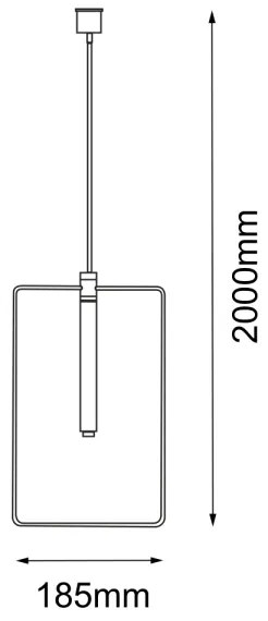 Lustră pe cablu FARO 1xG9/10W/230V Amplex 8288