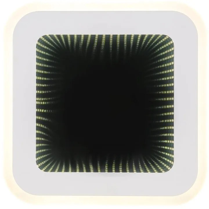 Plafoniera LED cu efect de oglinda 3D LAMELA