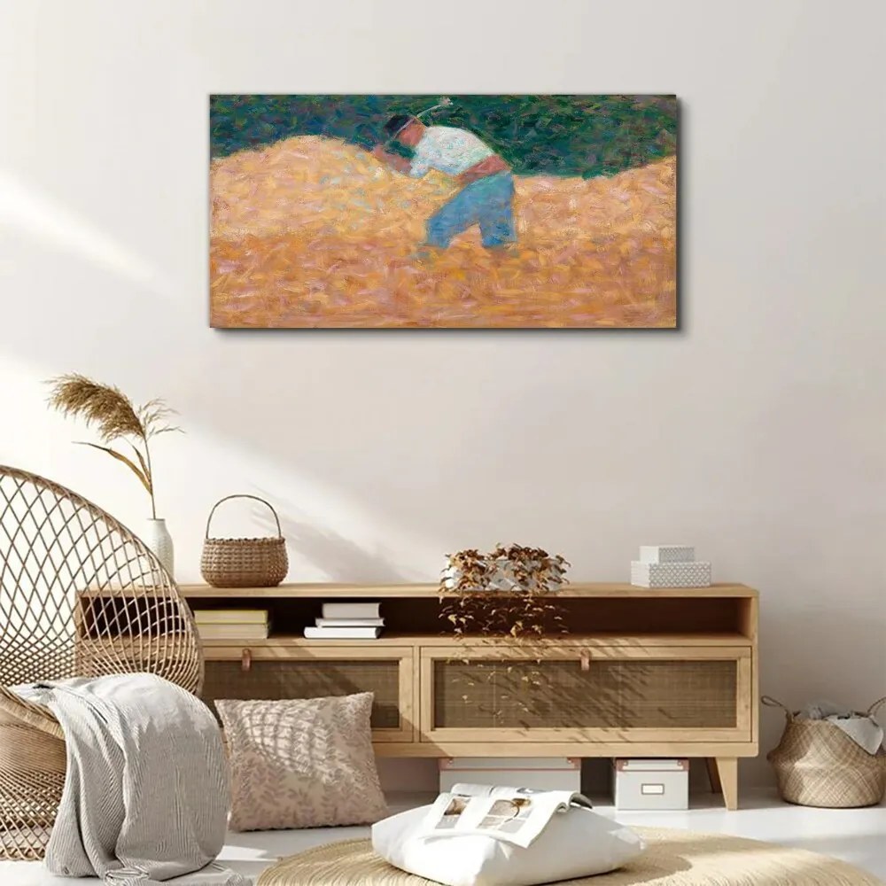 Tablou canvas Spărgător de pietre Seurat