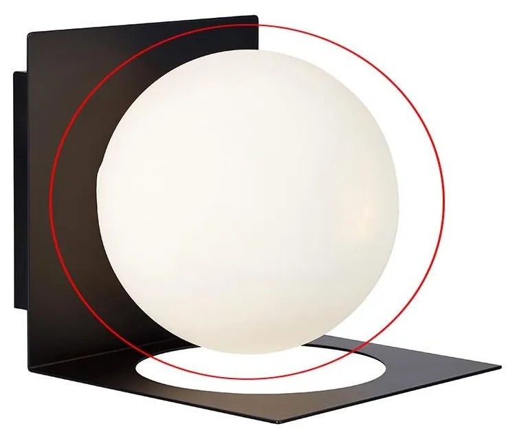 Abajur de rezervă din sticlă Markslöjd 980393 ZENIT d. 10 cm