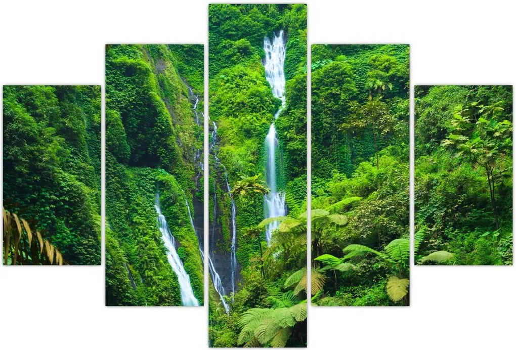 Tablou - Cascada Madakaripura, Java de Est, Indonezia (150x105 cm)