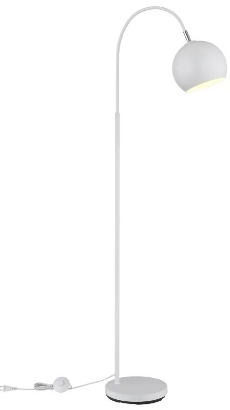 Lampadar Lampa de podea din metal alb BENNO