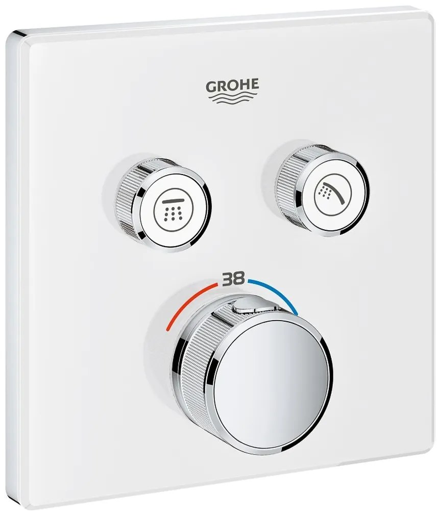 Grohe Grohtherm SmartControl baterie cadă-duș ascuns da alb 29156LS0