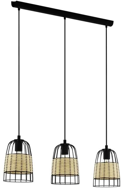 Eglo 43313 - Lustră pe cablu ANWICK 3xE27/40W/230V