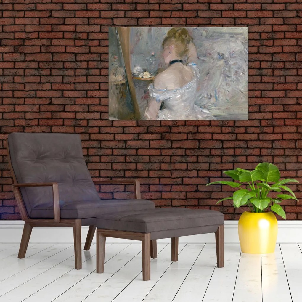 Tablou - Berthe Morisot, Woman at Her Toilette, reproducere (90x60 cm)