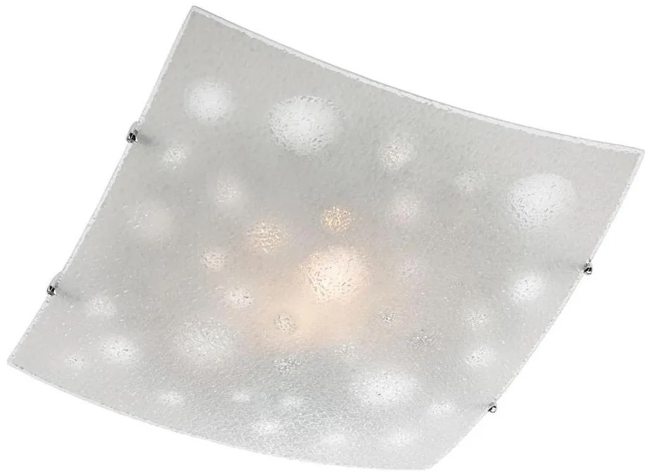 Redo ISIDE 05-904 - Plafonieră 1x E27/42W/230V, 30x30 cm, transparentă