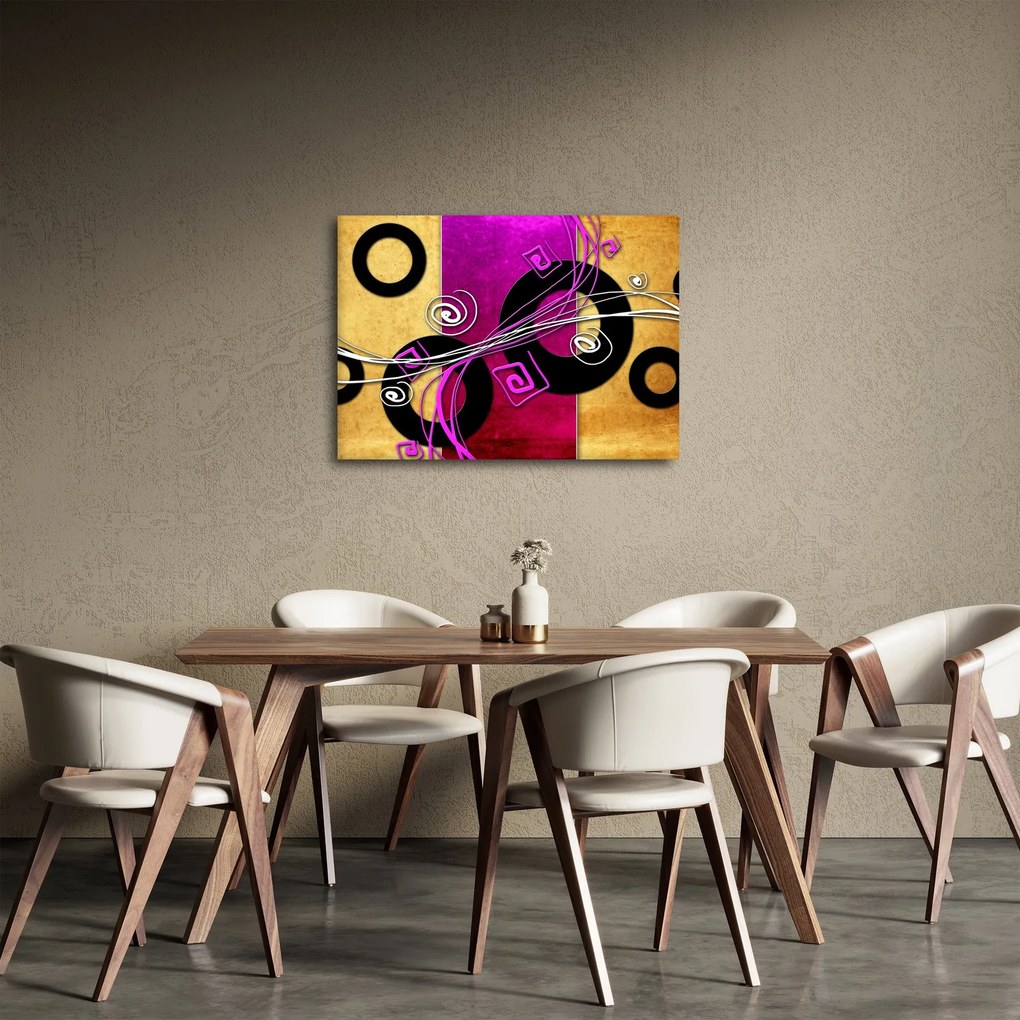 Tablou abstracției (70x50 cm)
