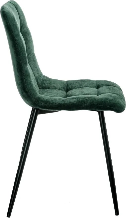 Scaun dining catifea verde inchis Dining Chair