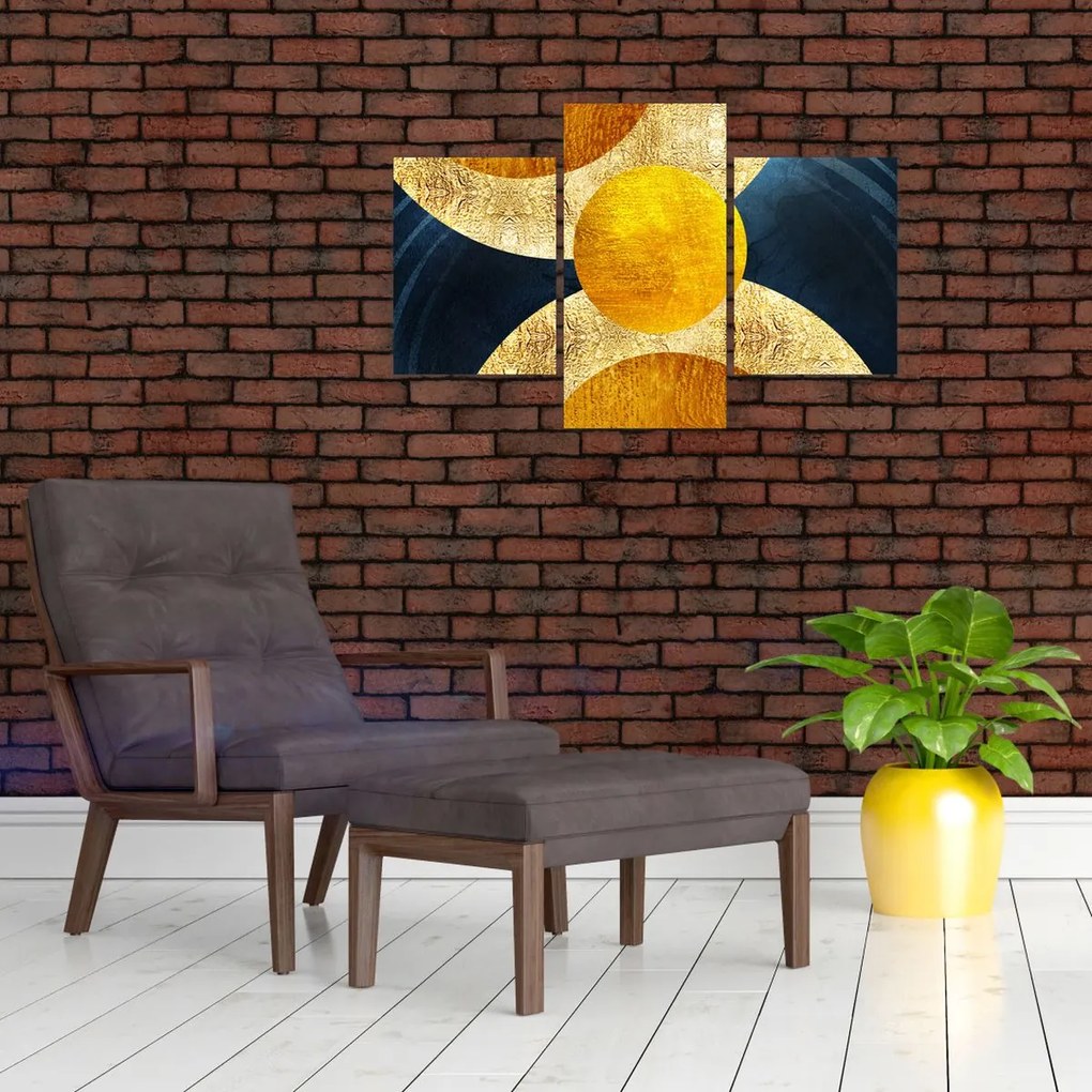 Tablou - Cercuri (90x60 cm)