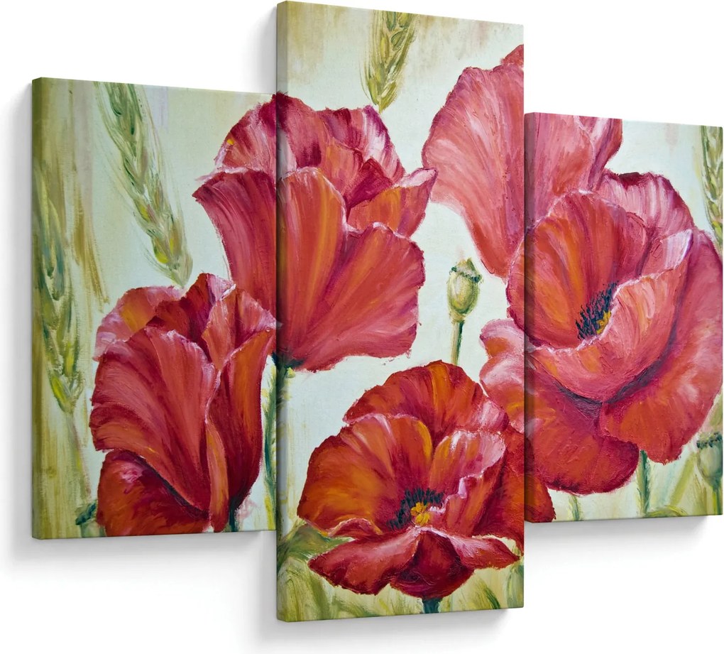 Tablou - Mac - flori (90x60 cm)