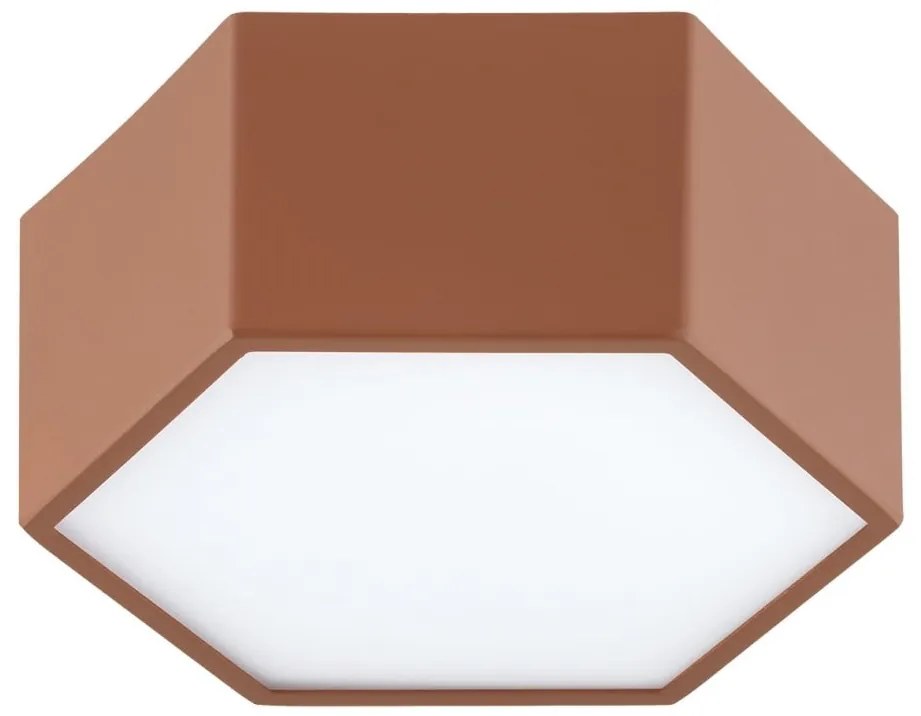 Plafoniera, Spot aplicat LED LIBERO teracota