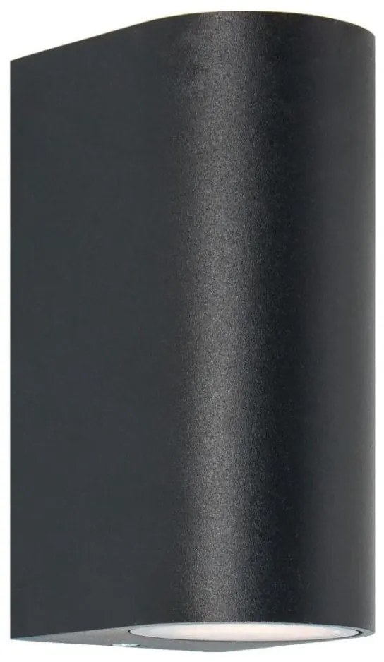 Aplică de exterior Zuma Line SJ20210-2W HARMONIA 2xGU10/35W/230V IP44 negru