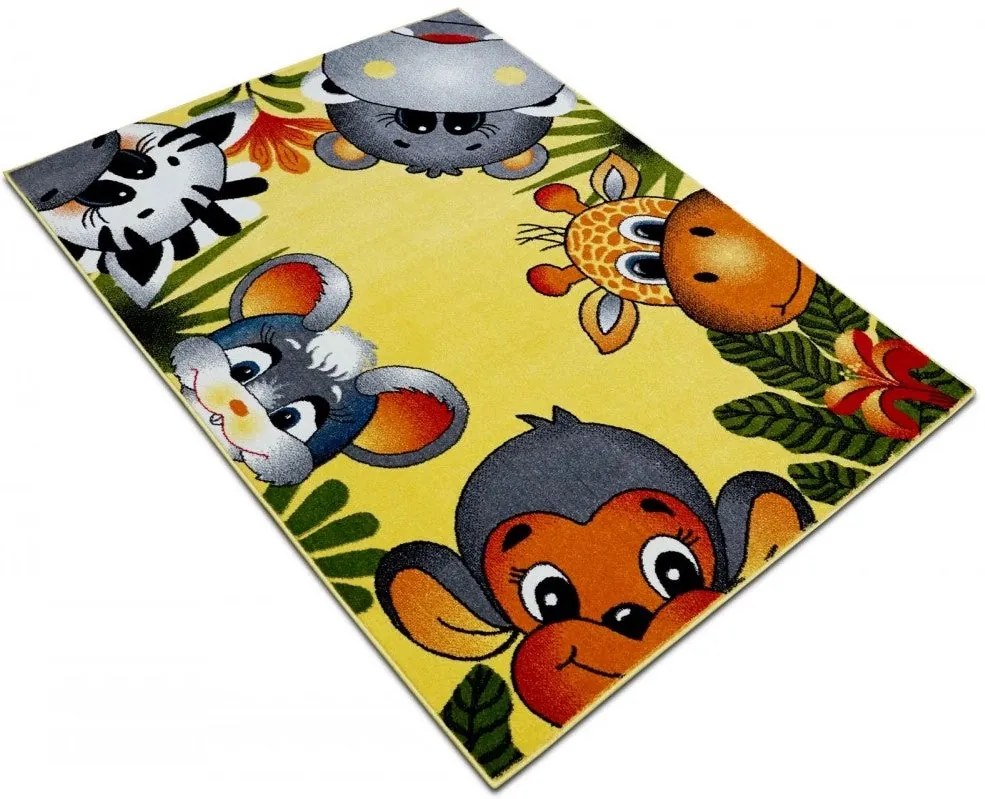 Covor Pentru Copii Kolibri Animalute 11058