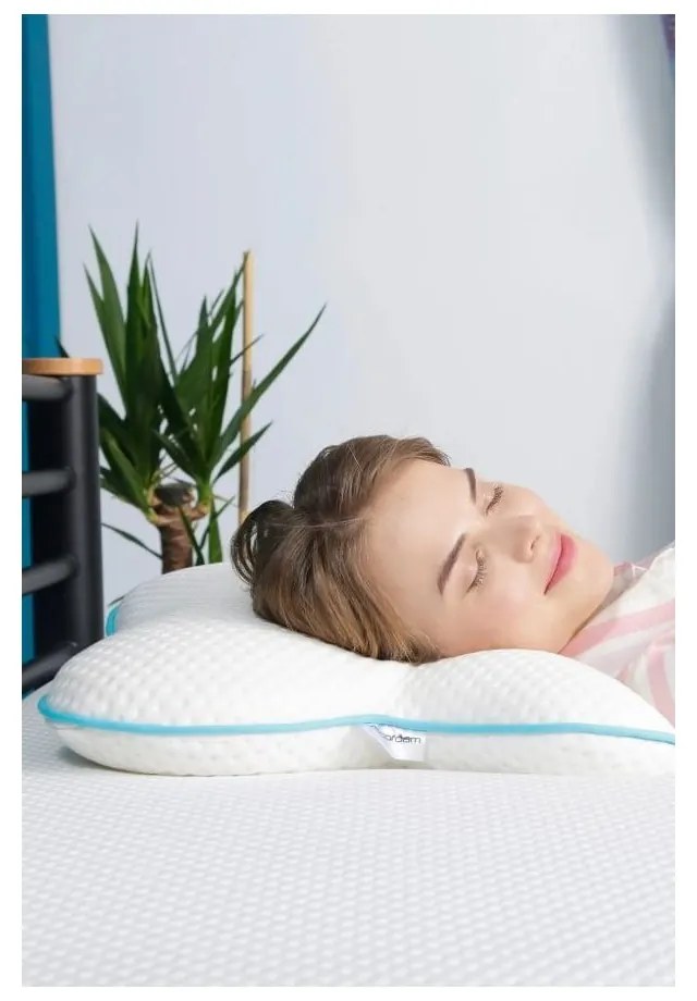 Pernă anatomică cu umplutură de spumă cu memorie 46x55 cm – Mila Home