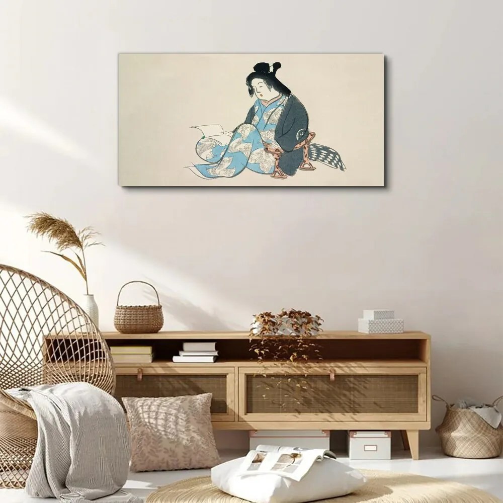Tablou canvas Kimono pentru femei asiatice