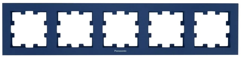 Rama 5 module orizontala, IP20, Ocean, Panasonic Karre Plus 55 Soft Touch