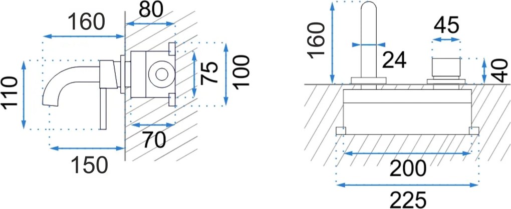 Baterie incastrata Rea Lungo Titan + BOX