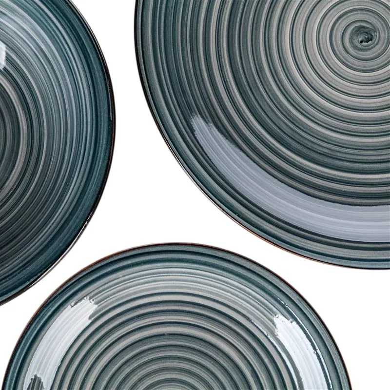 Set de masă Banquet 30-piese Spiral Blue