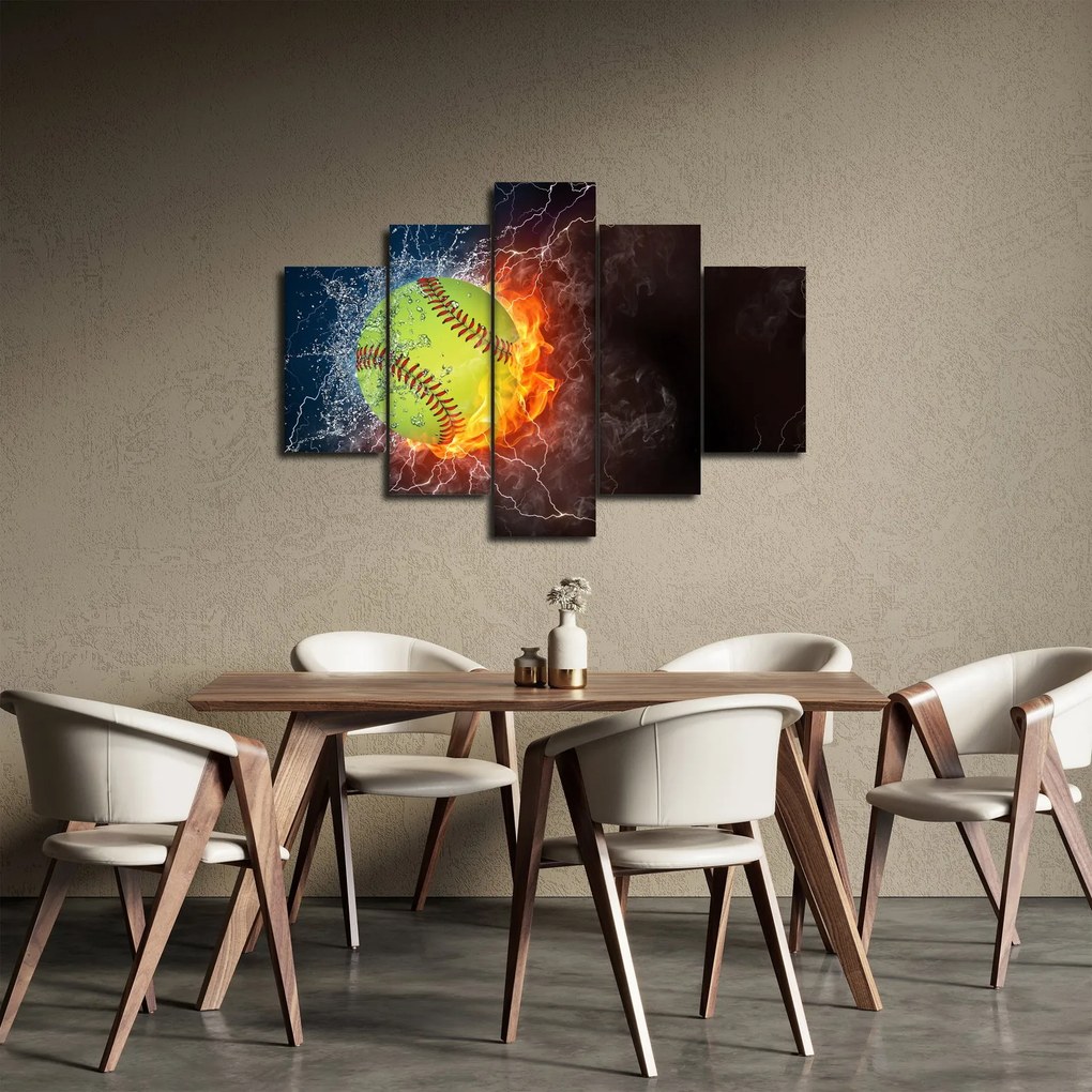 Tablou - Minge de tenis (150x105 cm)