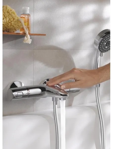 GROHE 34227002 - Baterie termostatică pentru cadă PRECISION TREND DN 15, crom lucios