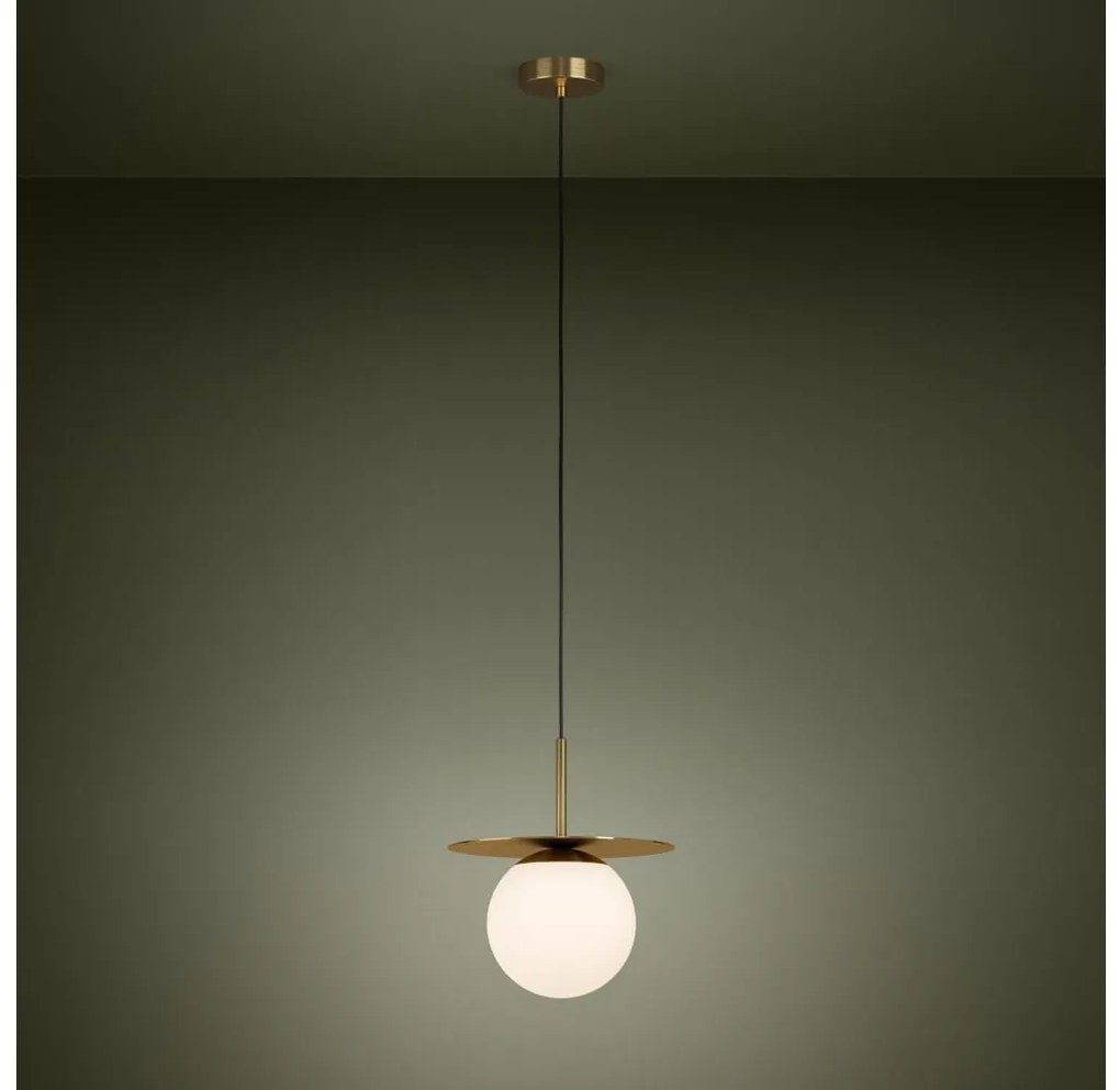 Lustră pe cablu Eglo 39952 ARENALES 1xE27/40W/230V auriu