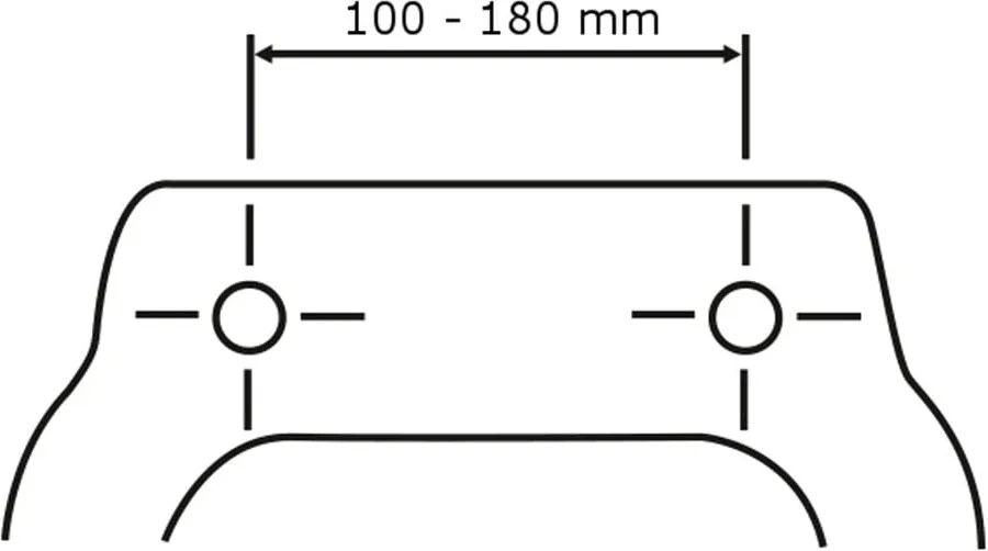 Capac WC cu închidere lentă Wenko Slate Rock, 44,5 x 36,5 cm