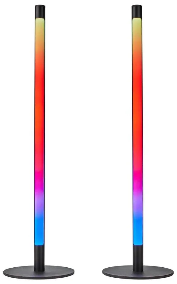 Nedis WIFILD10RGBW-SADA 2xLED RGBIC lampă birou LED 36W 2700-6500K + DO